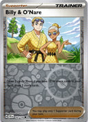 Pokemon Billy & O'Nare 142/159 Journey Together Reverse Holo NM
