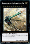 Yugioh Superdreadnought Rail Cannon Gustav Max RA04-EN063 Secret Rare 1st Ed NM