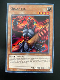 Yugioh Gigantes IOC-EN021 Common Unlimited Edition NM/MINT