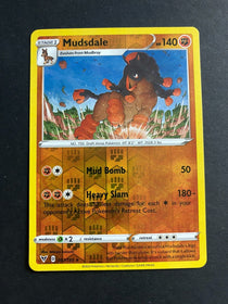 Pokemon Mudsdale 097/185 Vivid Voltage Reverse Holo NM