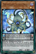Yugioh Predaplant Spider Orchid DUPO-EN035 Ultra Rare 1st Edition MP (INDENT)