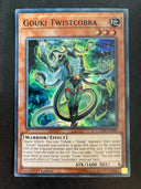 Yugioh Gouki Twistcobra COTD-EN009 Super Rare 1st Edition MP