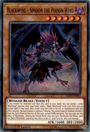 Yugioh Blackwing - Simoon the Poison Wind LED3-EN024 Super Rare 1st Edition NM