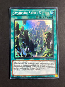 Yugioh Swordsoul Sacred Summit BODE-EN054 Super Rare 1st Edition VLP/NM