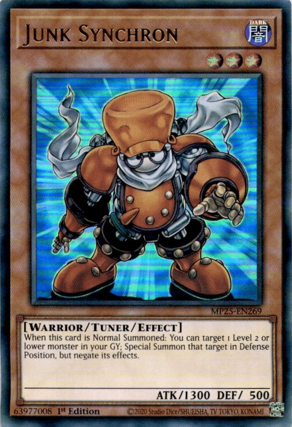 Yugioh Junk Synchron MP25-EN269 Ultra Rare 1st Edition NM