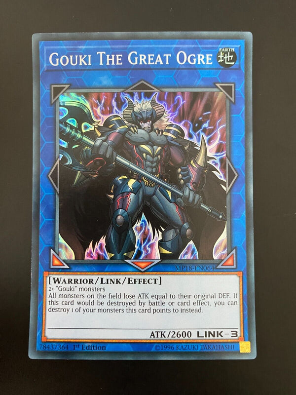 Yugioh Gouki The Great Ogre MP18-EN064 Super Rare 1st Edition NM