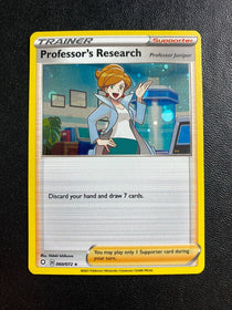 Pokemon Professor's Research 060/072 Shining Fates Cosmos Holo LP