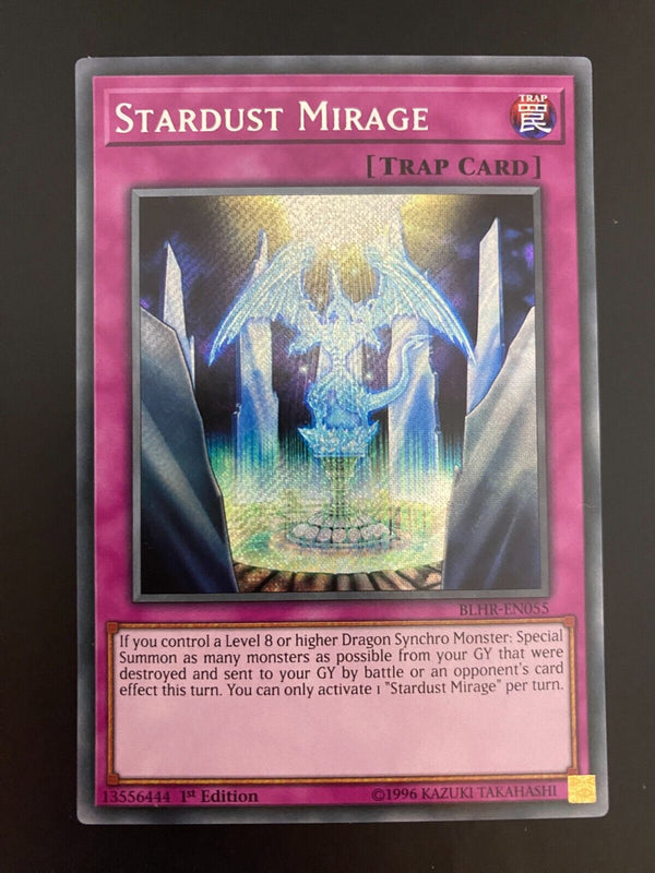 Yugioh Stardust Mirage BLHR-EN055 Secret Rare 1st Edition NM/MINT