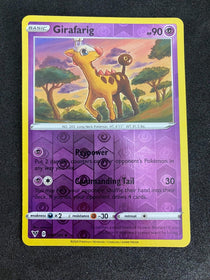 Pokemon Girafarig 065/185 Vivid Voltage Reverse Holo NM-MINT 65/185