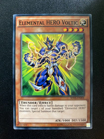 Yugioh Elemental Hero Voltic SDHS-EN004 Common Unlimited Edition LP