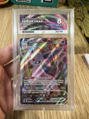 Pokémon Espeon VMAX 065/203 Evolving Skies Holo Ultra Rare ACE 8/PSA 8