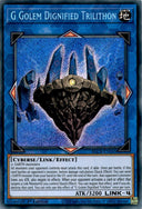 Yugioh G Golem Dignified Trilithon BLCR-EN045 Secret Rare 1st Edition NM