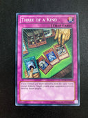 Yugioh Three of a Kind SDCR-EN031 Common Unlimited Edition NM