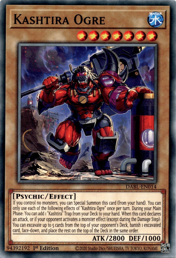 Yugioh Kashtira Ogre DABL-EN014 Common 1st Edition NM