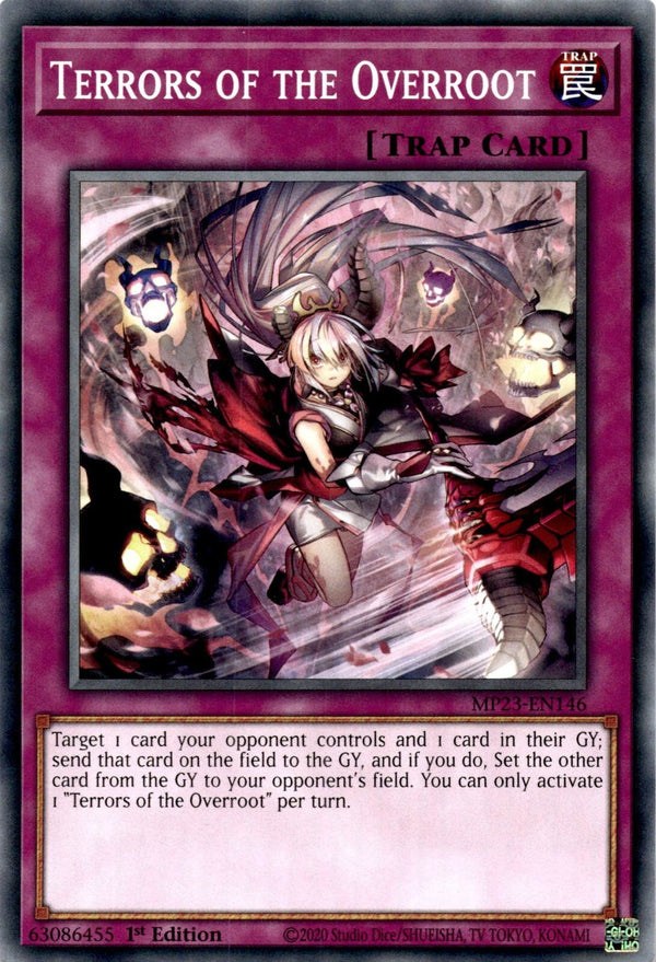 Yugioh Terrors of the Overroot MP23-EN146 Common 1st Edition NM