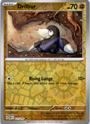 Pokemon Drilbur 111/197 Paldea Evolved Reverse Holo NM