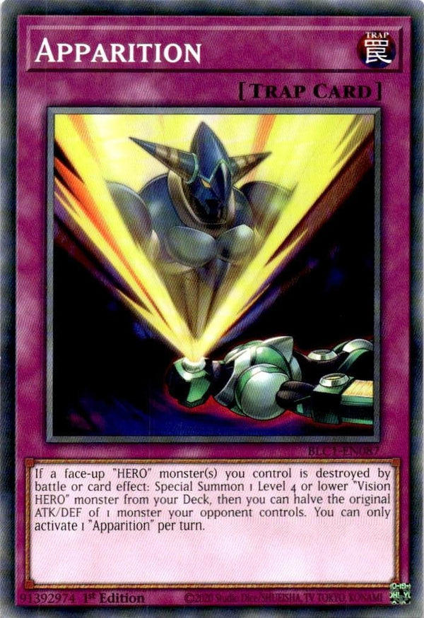 Yugioh Apparition BLC1-EN087 Common 1st Edition NM