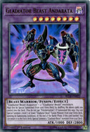 Yugioh Gladiator Beast Andabata BLLR-EN022 Ultra Rare 1st Edition VLP/NM