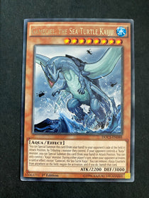 Yugioh Gameciel, the Sea Turtle Kaiju DOCS-EN088 Rare 1st Edition HP/MP