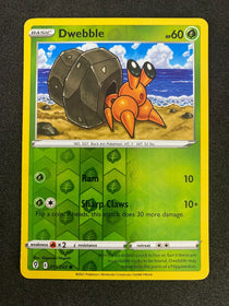 Pokemon Dwebble 011/203 Evolving Skies Reverse Holo VLP-NM