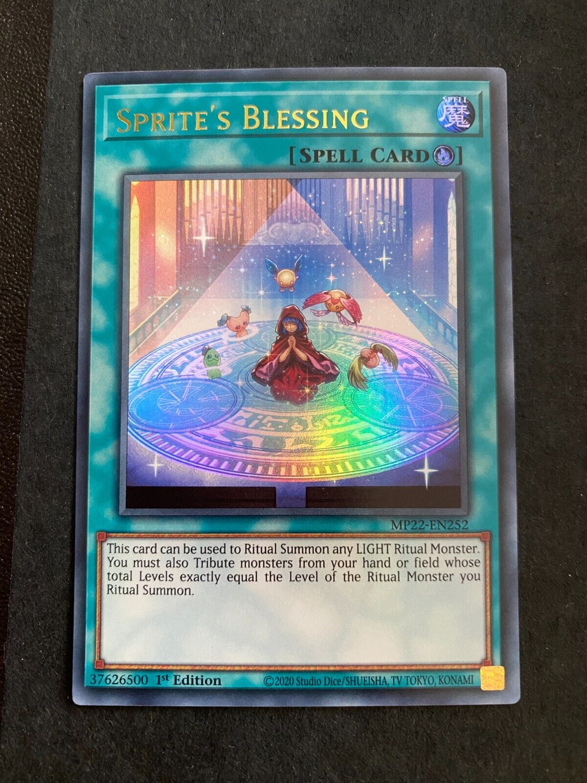 Yugioh Sprite's Blessing MP22-EN252 Ultra Rare 1st Edition NM