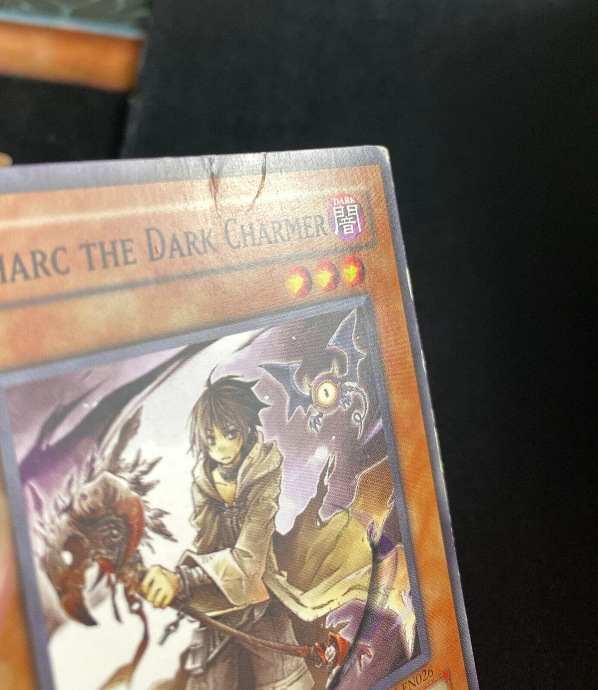 Yugioh Dharc the Dark Charmer TDGS-EN026 Common Unlimited Edition HP