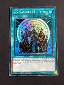 Yugioh Six Samurai United RA03-EN054 Super Rare 1st Edition NM