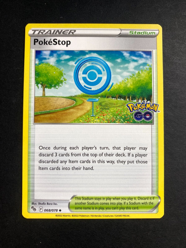 Pokemon PokeStop 068/078 Pokemon Go Non Holo NM