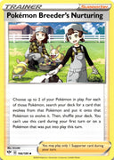 Pokemon Breeder's Nurturing 166/189 Darkness Ablaze Non Holo (3 cards) NM