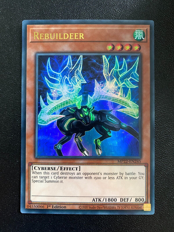 Yugioh Rebuildeer MP22-EN245 Ultra Rare 1st Edition LP