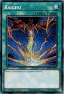 Yugioh Raigeki MP24-EN056 Secret Rare 1st Edition VLP/NM