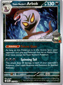 Pokemon Team Rocket's Arbok 113/182 Destined Rivals Reverse Holo NM