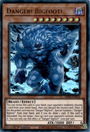 Yugioh Danger! Bigfoot! RA03-EN019 Ultra Rare (Alt Art) 1st Edition LP