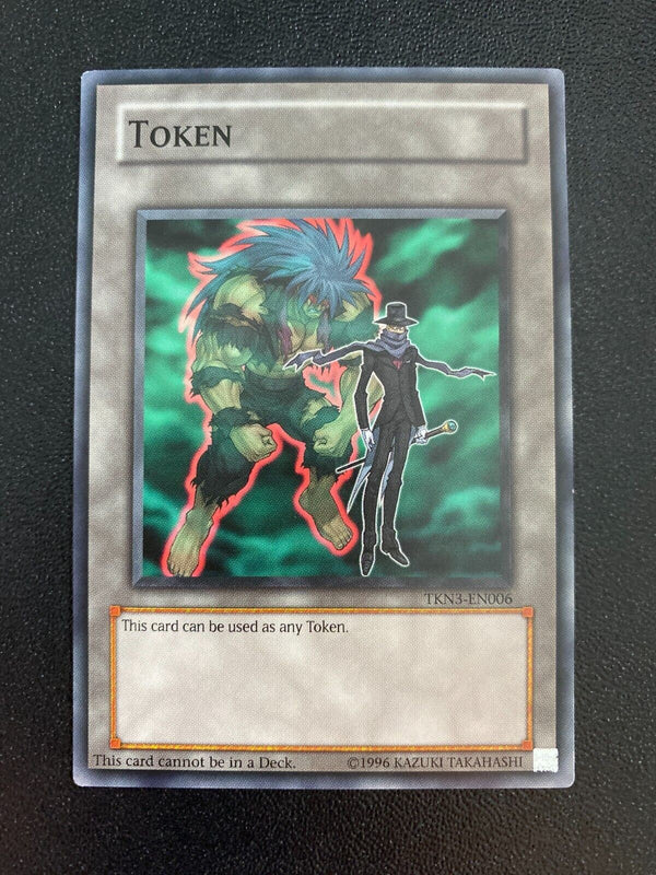 Yugioh Token TKN3-EN006 Common Unlimited Ed LP/VLP