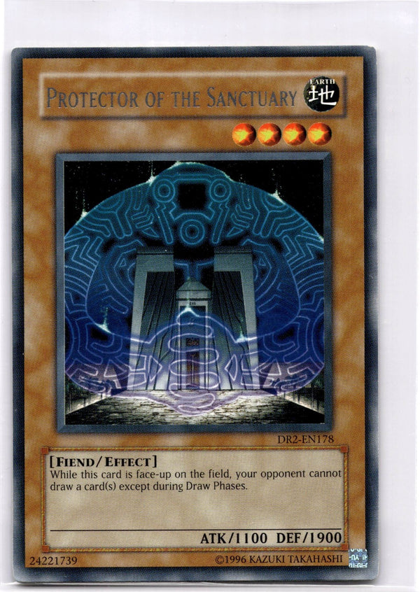 Yugioh Protector of the Sanctuary DR2-EN178 Rare Unlimited Edition VLP/NM