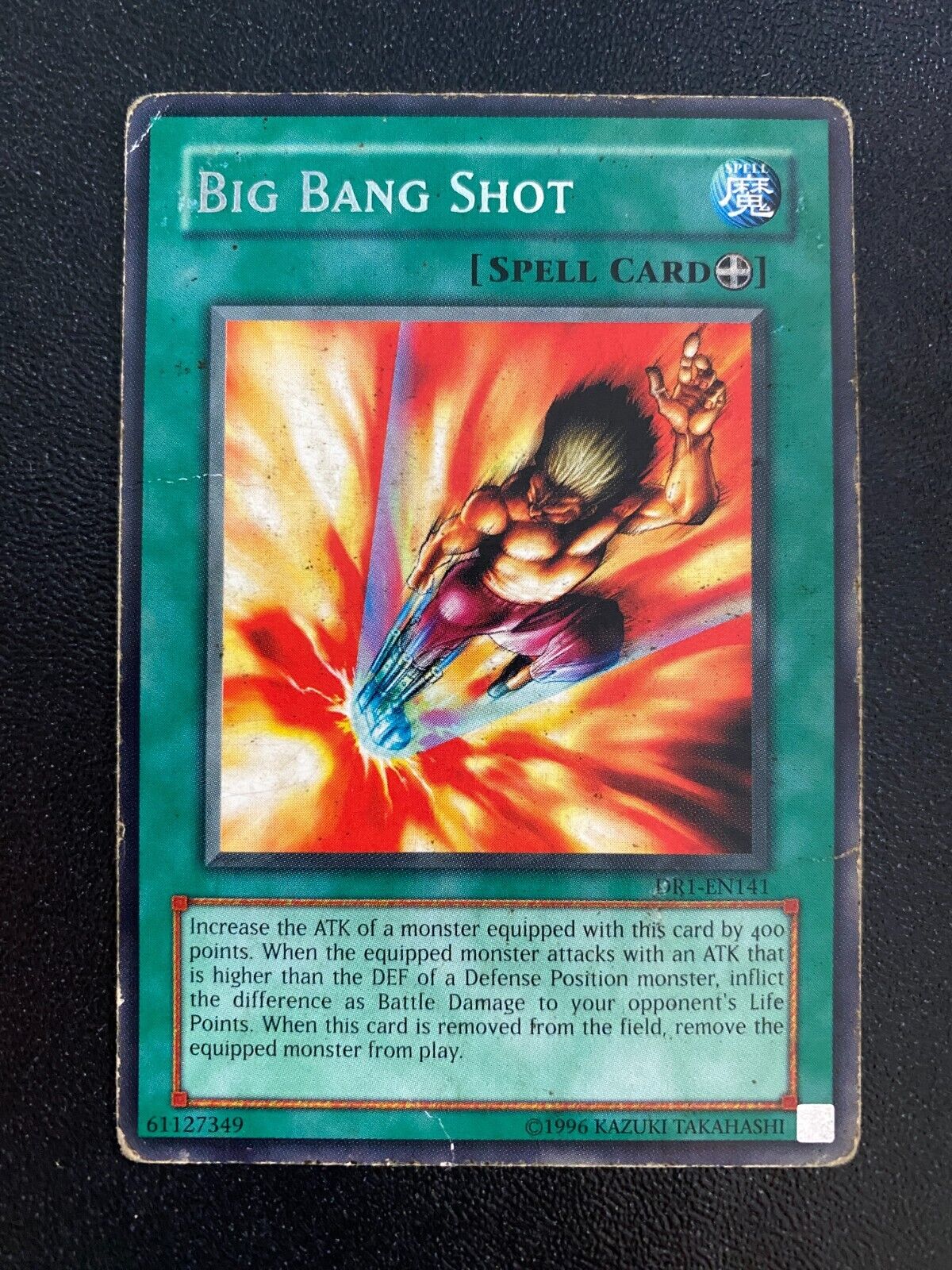 Yugioh Big Bang Shot DR1-EN141 Rare Unlimited Edition DMG