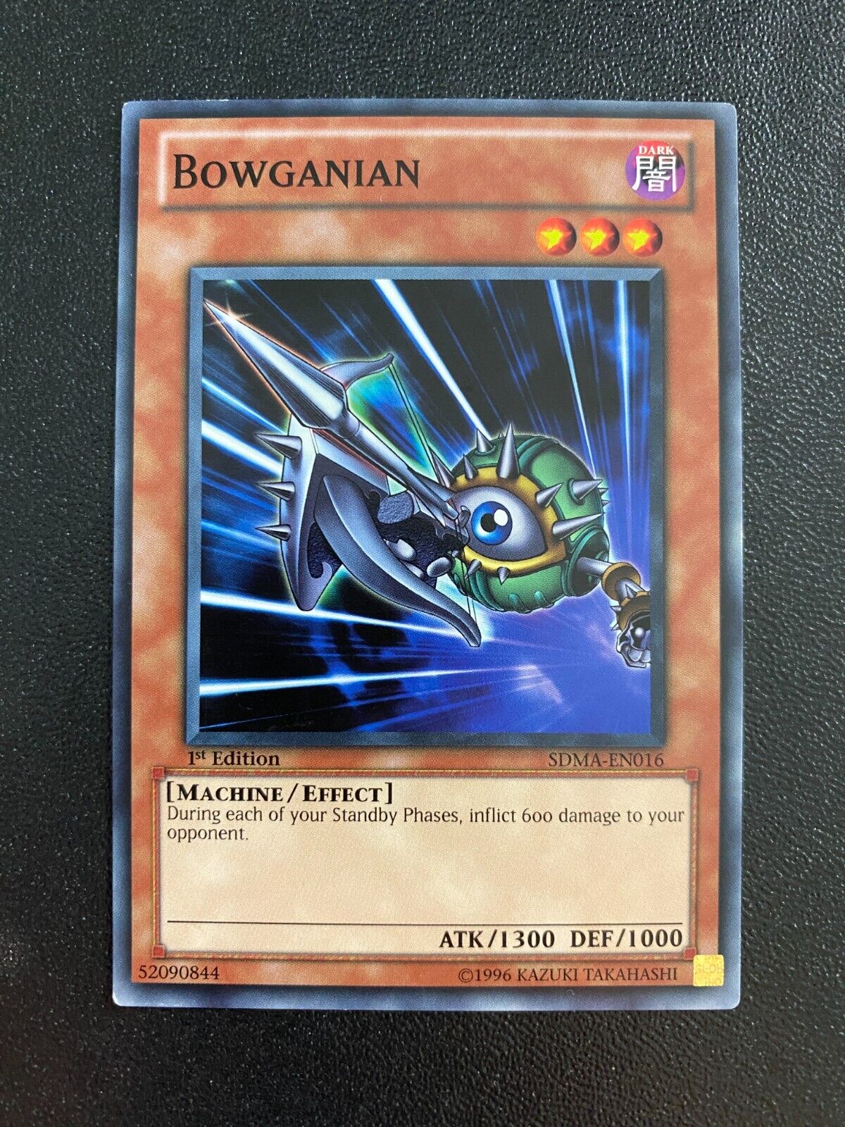 Yugioh Bowganian SDMA-EN016 Common 1st Edition VLP/NM