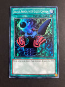 Yugioh Insect Armor with Laser Cannon NUMH-EN057 Super Rare 1st Edition MP