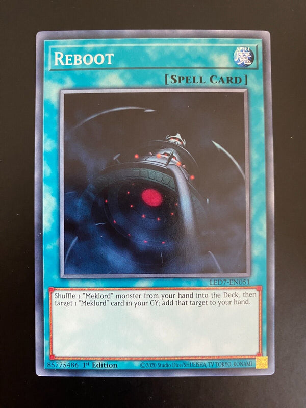 Yugioh Reboot LED7-EN051 Common 1st Edition NM/MINT