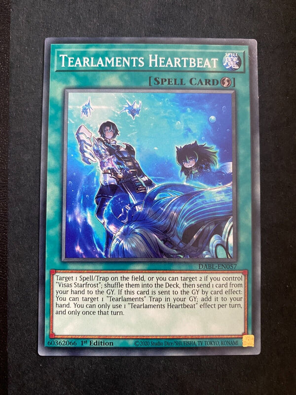 Yugioh Tearlaments Heartbeat DABL-EN057 Common 1st Edition VLP/NM