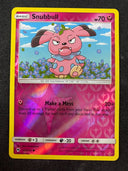 Pokemon Snubbull 137/214 Lost Thunder Reverse Holo VLP-NM