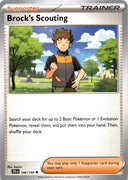 Pokemon Brock's Scouting 146/159 Journey Together Non Holo NM