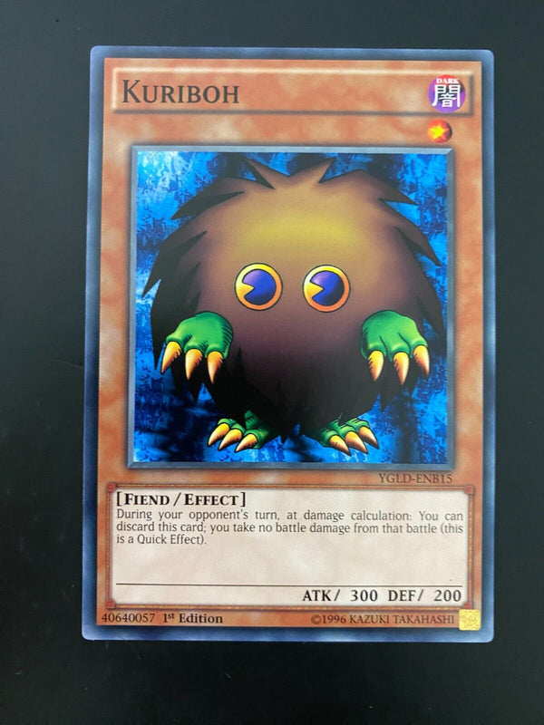 Yugioh Kuriboh YGLD-ENB15 Common 1st Edition NM/MINT