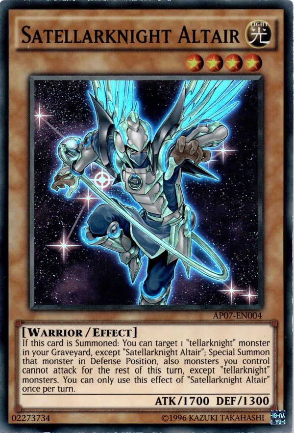 Yugioh Satellarknight Altair AP07-EN004 Super Rare Unlimited Edition MP