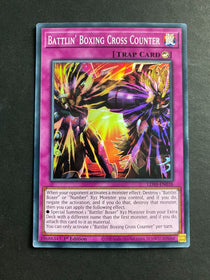 Yugioh Battlin' Boxing Cross Counter LD10-EN038 Super Rare 1st Edition LP