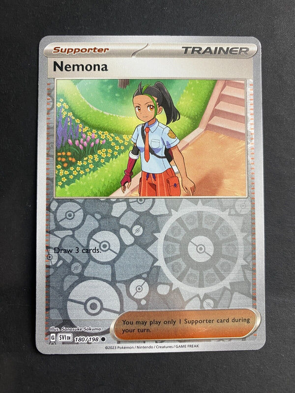Pokemon Nemona 180/198 Scarlet Violet Base Reverse Holo LP