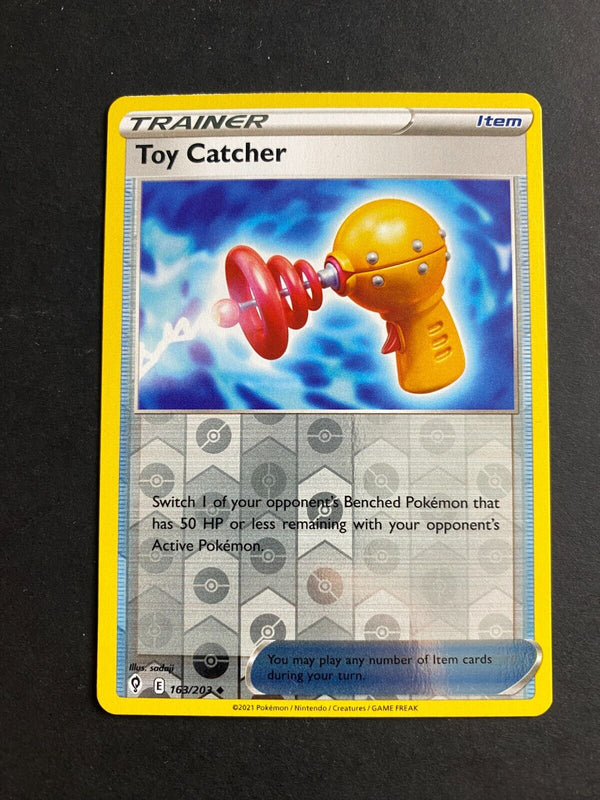 Pokemon Toy Catcher 163/203 Evolving Skies Reverse Holo LP/NM
