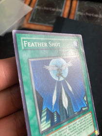 Yugioh Feather Shot DP1-EN017 Common 1st Edition HP