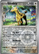 Pokemon Girafarig 154/193 Paldea Evolved Reverse Holo NM