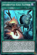 Yugioh Interrupted Kaiju Slumber BOSH-EN089  1st Edition DAMAGED/HP